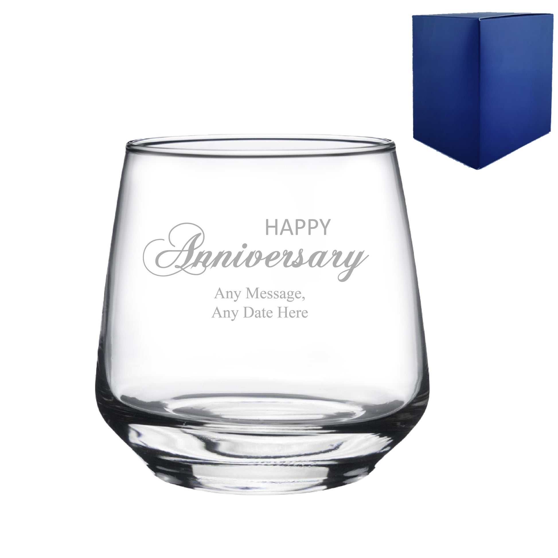 Engraved Anniversary Tallo Tumbler, Gift Boxed Image 1