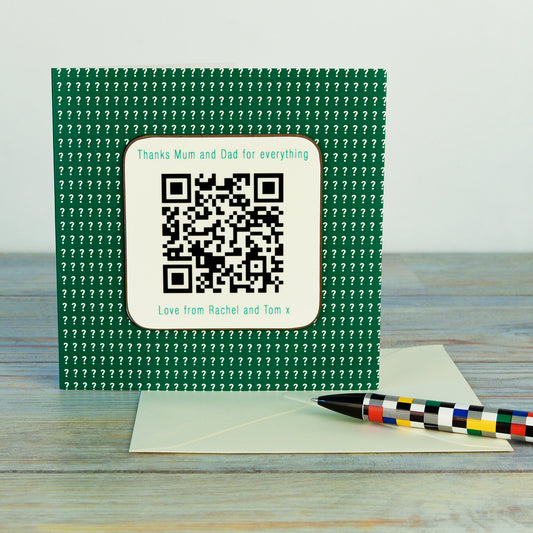 Secret Message Coaster Card