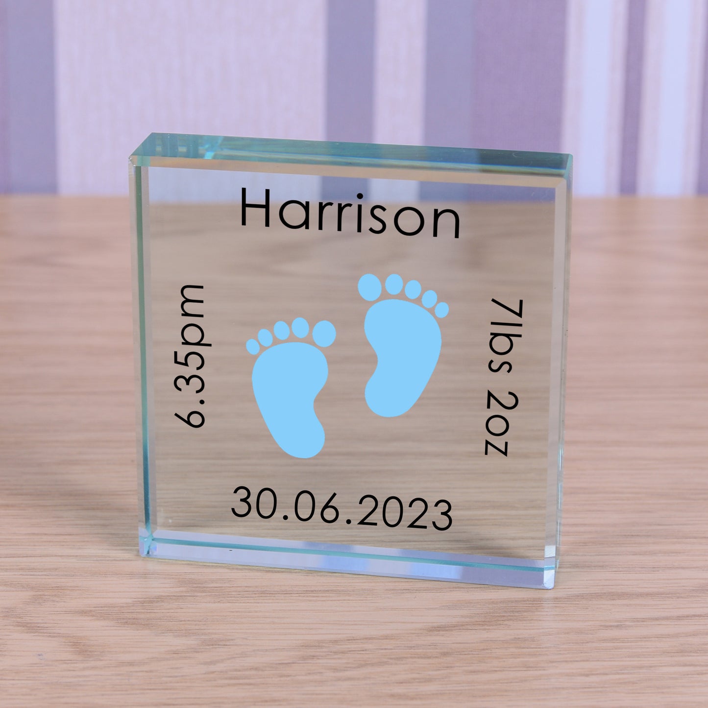 Baby Feet Glass Token