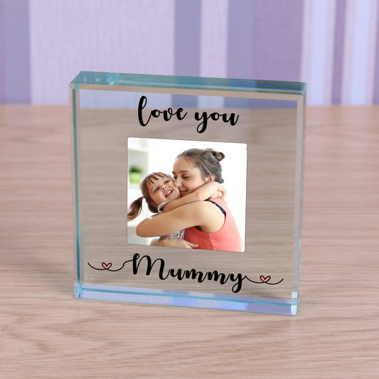 Love You Mum / Mummy Glass Token