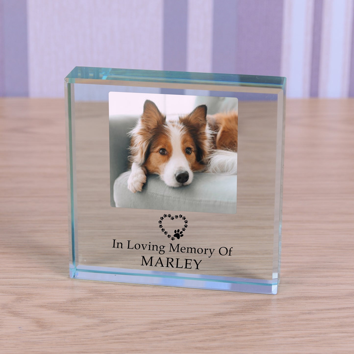 Pet - In Loving Memory Glass Token