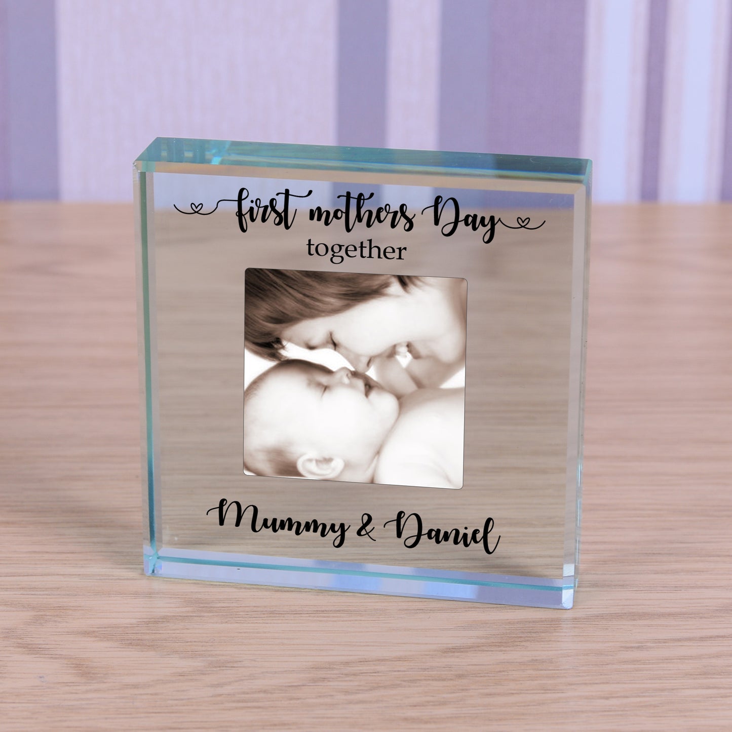 First Mothers Day Together Glass Token