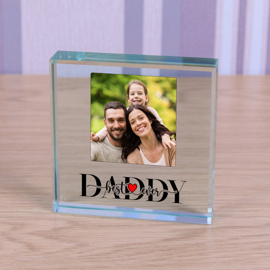 Best Ever Dad / Daddy Glass Token