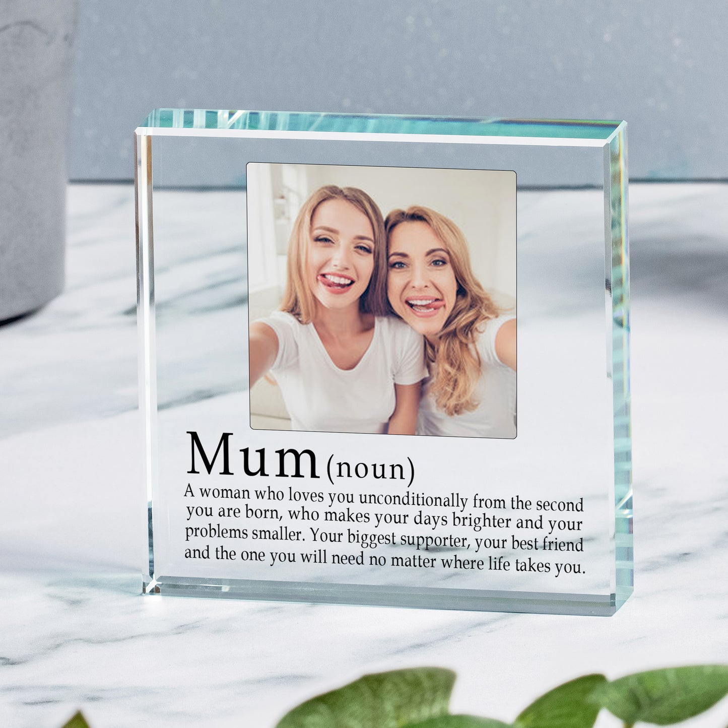 Definition of a Mum Glass Token