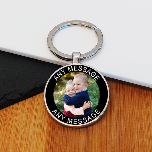 Personalised Photo Upload Key Ring