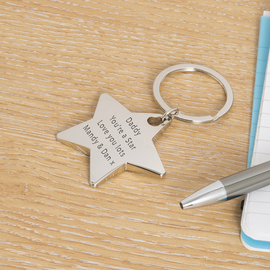 Star Key Ring