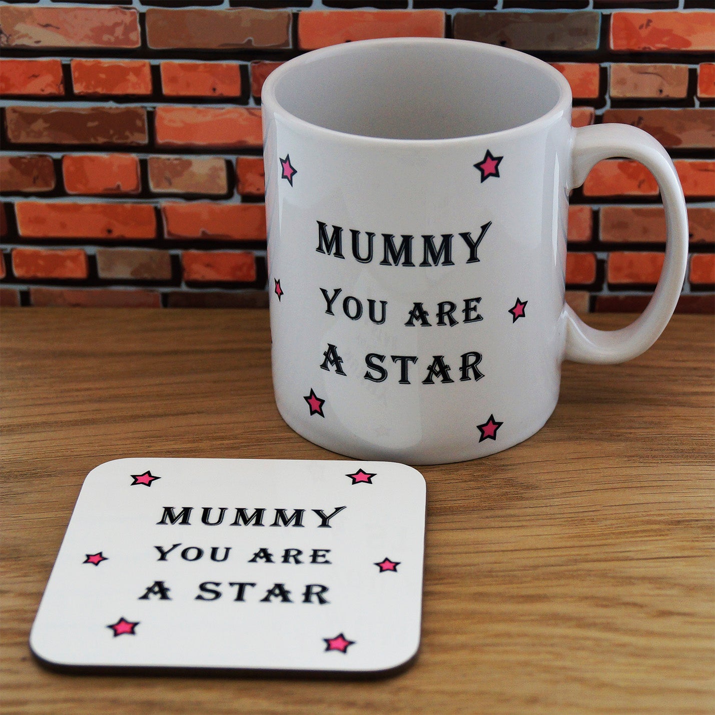 Mummy You Are A Star Mug & Coaster Set