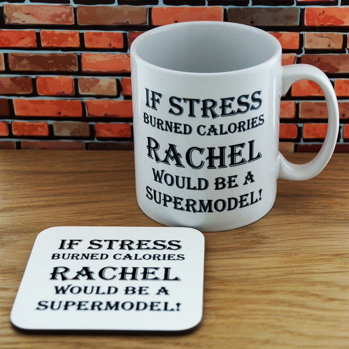 Super Model Mug & Coaster Set