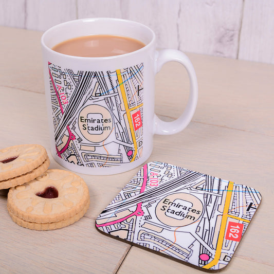 Favourite Place Mug & Coaster Set