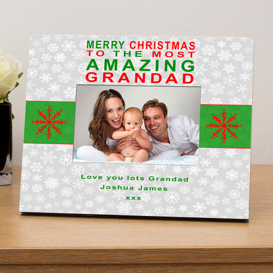 Merry Christmas to...personalised photo frame